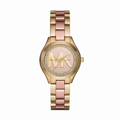 Michael Kors Watches : MK3650 Rose Gold Dial Stainless Steel Women Watch