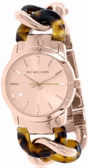 Michael Kors Watches : MK4280 Rosegold Dial Women Watch