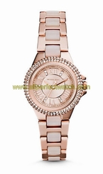 Michael Kors Watches : MK4292 Quartz Rose Gold Dial Stainless Steel and Ceramic Women Watch