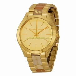 Michael Kors Watches : MK4300 Gold Quartz Women Watch