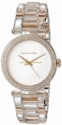 Michael Kors Watches : MK4318 White Dial Measures Seconds Women Watch