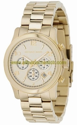 Michael Kors Watches : MK5055 Gold Dial Quartz Movement Women Watch