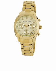 Michael Kors Watches : MK5132 Beige Dial Stainless Steel Band Women Watch
