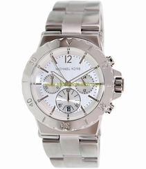 Michael Kors Watches : MK5312 Quartz Chronograph Date Stainless Steel Women Watch