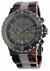 Michael Kors Watches : MK5501 Quartz Chronograph Gray Dial Date Resin Women Watch
