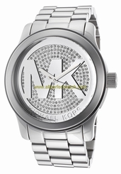 Michael Kors Watches : MK5544 Quartz Analog Crystal Silver Dial Stainless Steel Women Watch