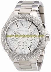 Michael Kors Watches : MK5634 Quartz Chronograph Silver Dial Date Stainless Steel Women Watch