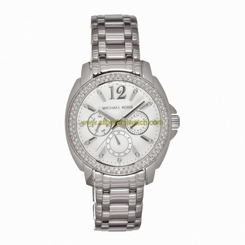 Michael Kors Watches : MK5690 Quartz White Dial Day Date Stainless Steel Women Watch