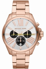 Michael Kors Watches : MK5712 Quartz Chronograph Date Rose Gold Tone Stainless Steel Women Watch