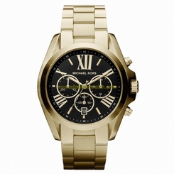 Michael Kors Watches : MK5739 Quartz Chronograph Date Gold Tone Stainless Steel Women Watch