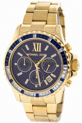 Michael Kors Watches : MK5754 Quartz Chronograph Date Gold Tone Stainless Steel Women Watch