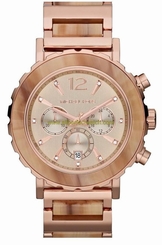 Michael Kors Watches : MK5791 Quartz Chronograph Date Crystal Dial Rose Gold Tone Stainless Steel Women Watch
