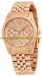 Michael Kors Watches : MK5809 Quartz Day Date Rose Gold Tone Stainless Steel Women Watch