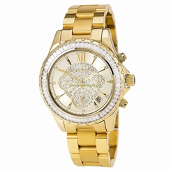 Michael Kors Watches : MK5810 Gold Dial Stainless Steel-plated Band Women Watch
