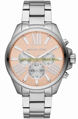 Michael Kors Watches : MK5837 Quartz Chronograph Date Stainless Steel Women Watch