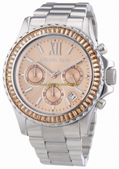 Michael Kors Watches : MK5870 Quartz Chronograph Date Stainless Steel Women Watch