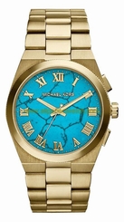 Michael Kors Watches : MK5894 Quartz Roman Numerals Dial Gold Tone Stainless Steel Women Watch