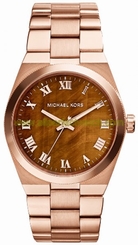 Michael Kors Watches : MK5895 Quartz Roman Numerals Dial Rose Gold Tone Stainless Steel Women Watch
