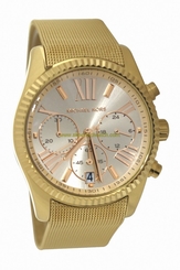 Michael Kors Watches : MK5938 Quartz Chronograph Date Gold Tone Stainless Steel Women Watch