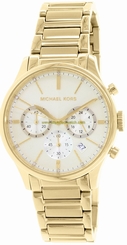 Michael Kors Watches : MK5986 Yellow Dial Stainless Steel-plated Band Women Watch