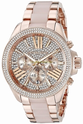 Michael Kors Watches : MK6096 Rose Gold Dial Women Watch