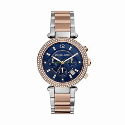 Michael Kors Watches : MK6141 Blue Dial Stainless Steel Women Watch