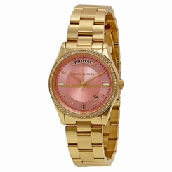 Michael Kors Watches : MK6143 Pink Quartz Women Watch