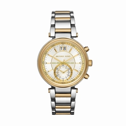 Michael Kors Watches : MK6225 Silver Dial Stainless Steel Women Watch