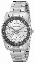 Michael Kors Watches : MK6233 Silver Dial Stainless Steel Band Women Watch