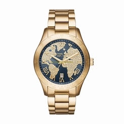 Michael Kors Watches : MK6243 Blue Dial Stainless Steel Women Watch
