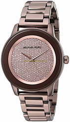 Michael Kors Watches : MK6245 Brown Dial Stainless Steel Band Women Watch