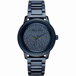 Michael Kors Watches : MK6246 Blue Dial Stainless Steel Band Women Watch