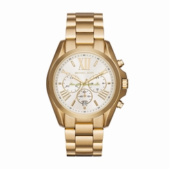 Michael Kors Watches : MK6266 Gold Dial Stop Watch Women Watch
