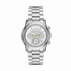 Michael Kors Watches : MK6273 Silver Dial Stop Watch Women Watch