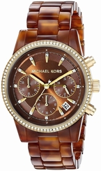 Michael Kors Watches : MK6279 Brown Dial Stainless Steel Band Women Watch