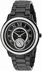 Michael Kors Watches : MK6289 Black Dial Stainless Steel Band Women Watch