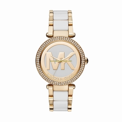 Michael Kors Watches : MK6313 White Dial Stainless Steel Women Watch