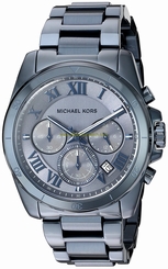 Michael Kors Watches : MK6361 Blue Dial Stainless Steel Band Women Watch