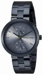 Michael Kors Watches : MK6410 Blue Dial Stainless Steel Band Women Watch