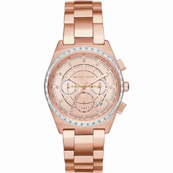 Michael Kors Watches : MK6422 Quartz Chronograph Date Rose Gold Tone Stainless Steel Women Watch
