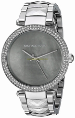 Michael Kors Watches : MK6424 Silver Dial Stainless Steel Band Women Watch