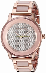 Michael Kors Watches : MK6432 Rose Gold Dial Stainless Steel Band Women Watch