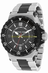 Michael Kors Watches : MK7059 Quartz Black Dial Date Stainless Steel Men Watch