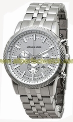 Michael Kors Watches : MK8072 Silver Dial Quartz Movement Men Watch