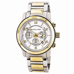 Michael Kors Watches : MK8283 Silver Dial Stainless Steel Band Men Watch