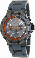 Michael Kors Watches : MK8299 Black Dial Rubber Band Men Watch