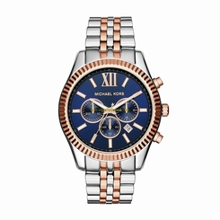 Michael Kors Watches : MK8412 Blue Dial Stainless Steel Men Watch