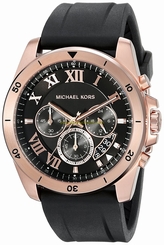 Michael Kors Watches : MK8436 Black Dial Stainless Steel Band Men Watch