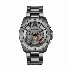 Michael Kors Watches : MK8465 Grey Dial Stop Watch Men Watch