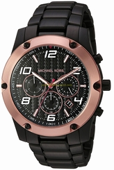 Michael Kors Watches : MK8513 Black Dial Stainless Steel Band Men Watch